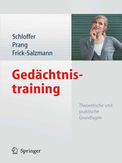 Title details for Gedächtnistraining by Helga Schloffer - Available